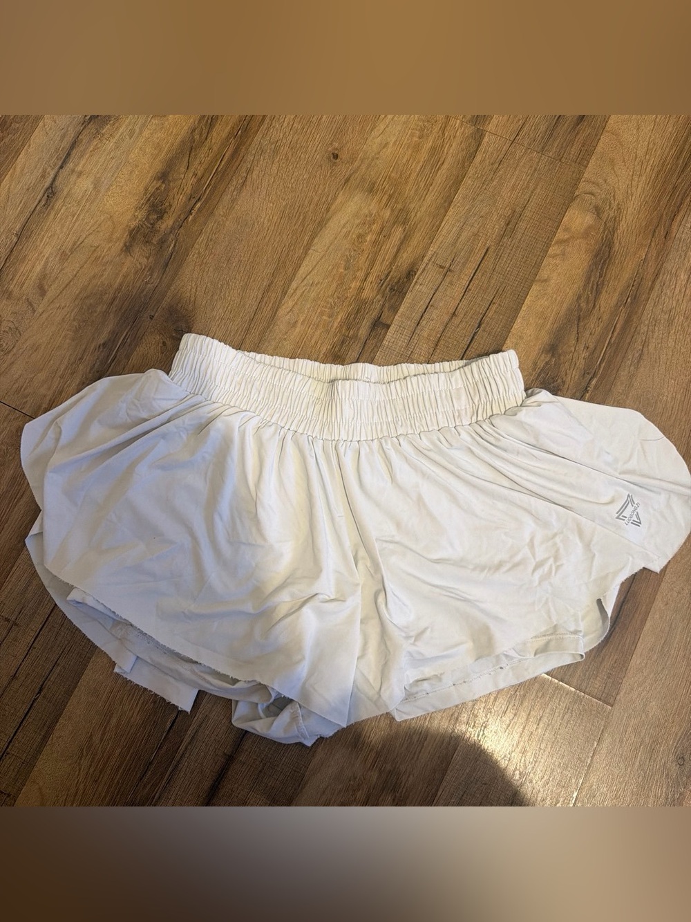 butterfly Lightweight White kids Athletic Shorts